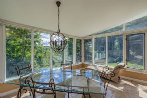 Sunroom - Country homes for sale and luxury real estate including horse farms and property in the Caledon and King City areas near Toronto