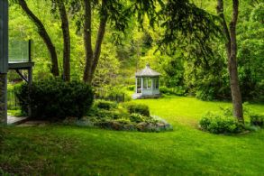 The River's Edge Gazebo - Country homes for sale and luxury real estate including horse farms and property in the Caledon and King City areas near Toronto